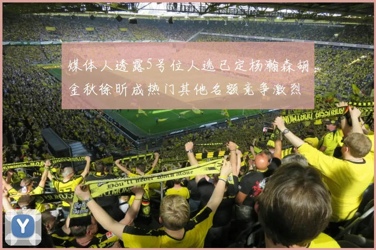 媒体人透露5号位人选已定杨瀚森胡金秋徐昕成热门其他名额竞争激烈